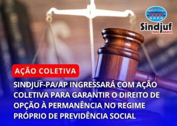 Sindjuf-PA/AP ingressará com ação coletiva para garantir a não submissão ao teto do regime geral aos servidores oriundos de outros entes