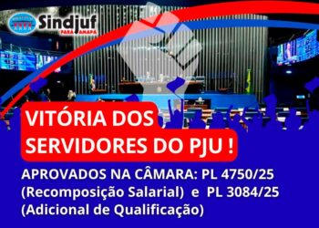 VALEU A MOBILIZAÇÃO! Servidores do Judiciário Federal conquistam importante vitória na Câmara dos Deputados