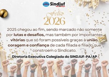 BOAS FESTAS: Que 2026 venha com União, Vitórias e Luta Permanente!