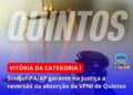 Vitória Jurídica: Sindjuf-PA/AP garante na justiça a reversão da absorção da VPNI de Quintos