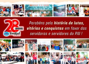 Sindjuf-PA/AP celebra 28 anos de luta, resistência e conquistas