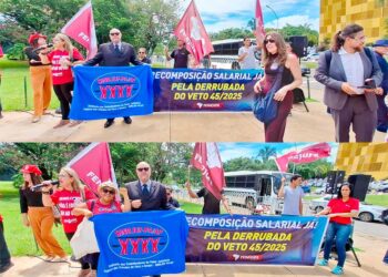 CONTRA O VETO 45: Sindjuf-PA/AP reforça mobilização em Brasília para garantir acordo integral de recomposição