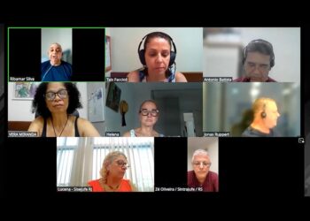 Sindicalistas do PJU promovem live conjunta para debater veto 45 e PCCS