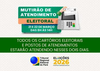 Mutirões do TRE-PA começam neste fim de semana e seguem até maio