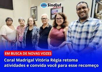 Coral Madrigal Vitória Régia retoma atividades e convida você para esse recomeço
