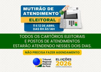 TRE do Pará realiza mutirão neste fim de semana para regularização eleitoral