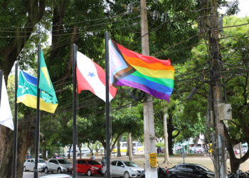 TRT8 realiza cerimônia de hasteamento da bandeira LGBTQIA+ nesta sexta-feira (26)