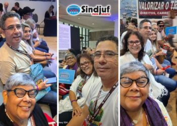 Delegação do Sindjuf-PA/AP participa da abertura e já contribui para as discussões da XXV Plenária Nacional da Fenajufe