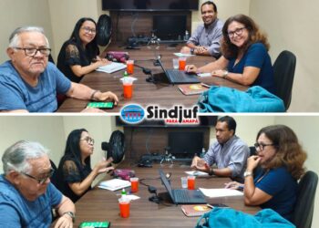 Diretoria do Sindjuf-PA/AP realiza reunião para alinhar organização financeira da Entidade