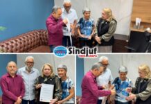 Sindjuf-PA/AP entrega ofício de reconhecimento à presidente do TRT-8 pelo término da gestão